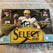 2020 Panini Select Football NFL Blaster Box Blue Prizm Die-cuts Factory Sealed