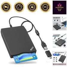 Revive Old Floppy Disks with Portable USB 2.0 Floppy Disk Drive - 3.5 Inch