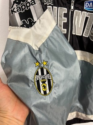 Vintage 90's Juventus Kappa Football Jacket Soccer Track Top Rare