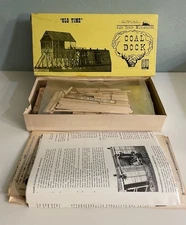 Fine Scale Miniatures HO Scale Coal Dock Laser-Cut Building kit #155