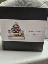 Bloc de notas calendario artístico 3D pieza de tiempo creativa árbol de Navidad casa 2025 sellado