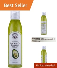 Organic Avocado Oil Spray - Handcrafted, Non-Aerosol, for High Heat Cooking