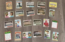 Topps 1974 MLB Baseball 24-Card Lot Base Set Babe Ruth Yankees Team Cards