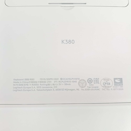 Logitech K380 Bluetooth Tastatur FR - Ausstellungsstück - Photo 4/5