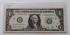 US One Dollar, 2009, $1 Federal Reserve Note, Low Serial Number — photo 1