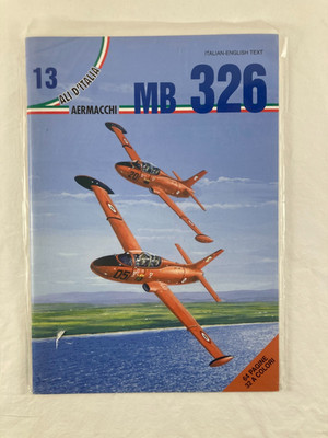 Ali D'Italia Vol 13 Aermacchi MB 326 Italian-English Aircraft Mag w/Clear Cover