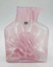 Blenko Special Edition Valentines Day 2021 384 Water Bottle, Front Heart