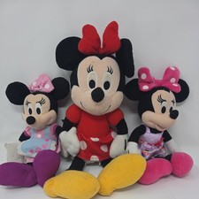 Minnie Mouse plush lot of 3