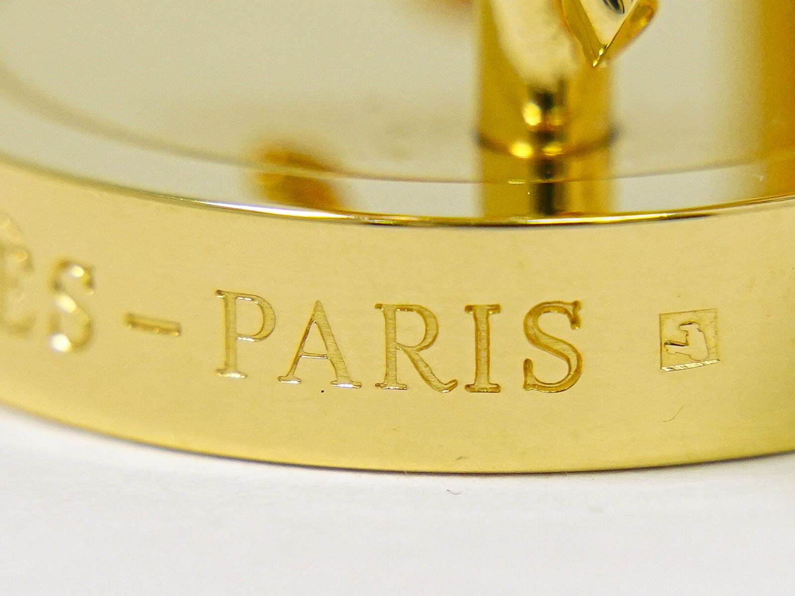 HERMES 2007 Entrez Dans la Danse!  Pegasus Gold Plated  Cadena Charm thumbnail 9