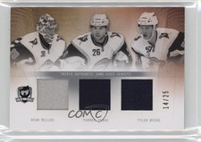 2009-10 Upper Deck The Cup Trios 14/25 Ryan Miller Thomas Vanek Tyler Myers 0k70
