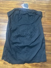 Wild Fable Black Strapless Dress