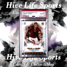 Thierry Henry 2024-25 Topps Reverence UCC Blue /75 #39 Arsenal PSA 10 Pop 2