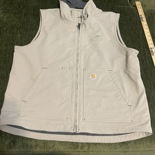 Carhartt Super Dux Vest Relaxed Fit Lightweight Softshell Jacket Full Zip Men L