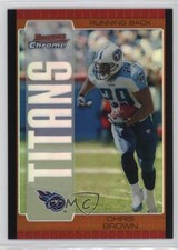 2005 Bowman Chrome Bronze Refractor 10/150 Chris Brown #34 0q3