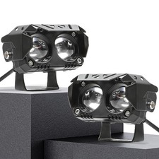 Lightweight 12V LED Spotlights for Electric Vehicles with Dual Color Features
