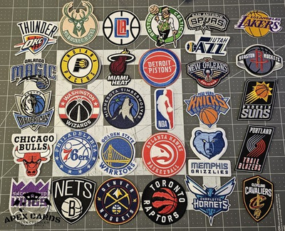 #ad NBA Team Patch Embroidered Iron On $2.60