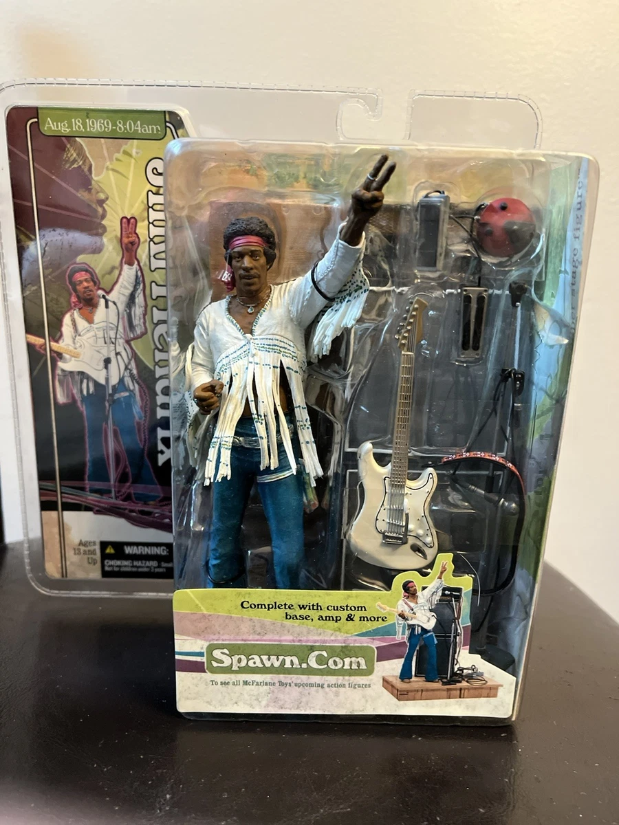 McFarlane Toys Jimi Hendrix Music 1969 Year Manufactured Action