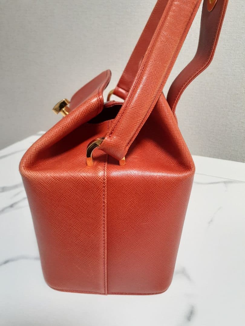 Givenchy handbag leather box-shaped red with arm strap thumbnail 8