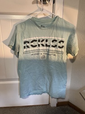 Young & Reckless Los Angeles Graphic Light Blue Men's Cotton Short Sleeve T-Shi 