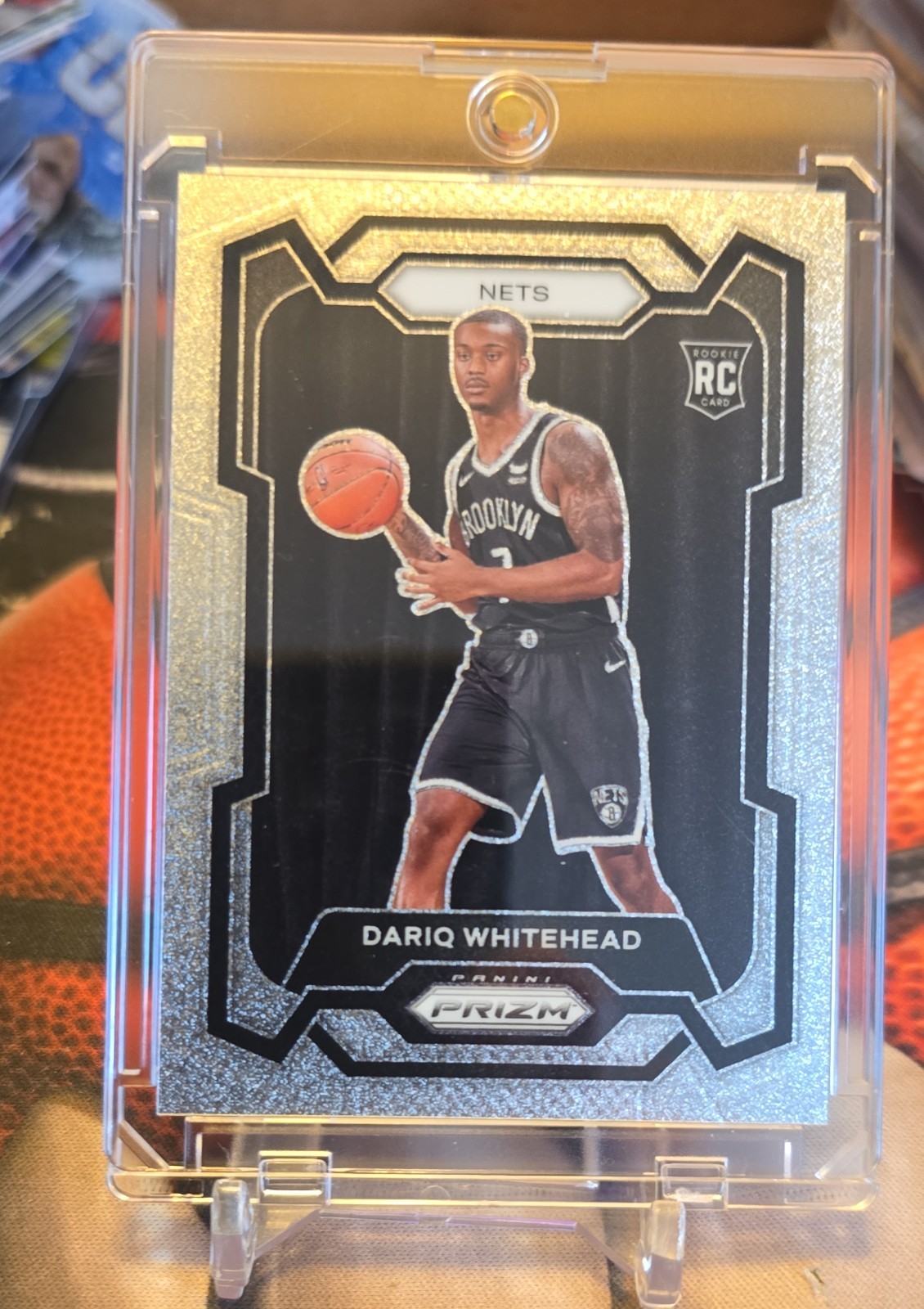 2023-24 Panini Prizm - Dariq Whitehead #175 Glitter Prizm (RC)