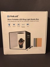 PULUZ LED Ring Studio Light Box Portable Foldable 30 CM