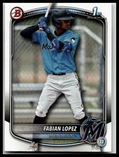 2025 Bowman #BP-19 Fabian Lopez Prospects