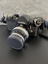 Nikon Nikomat FTN 35mm Film Camera  Auto 50mm f/2 Lens from Japan
