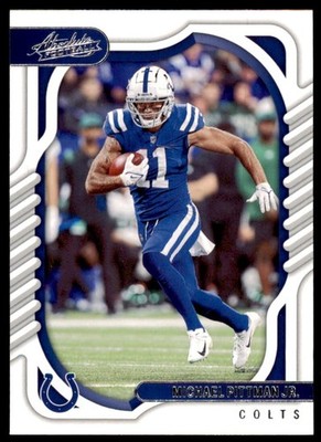 2022 PANINI ABSOLUTE MICHAEL PITTMAN JR. INDIANAPOLIS COLTS #30.