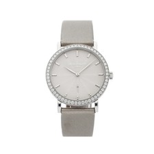Patek Philippe Calatrava White Gold Manual 31mm White Dial Strap Watch 7120G-001