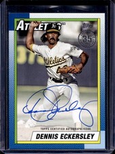Dennis Eckersley Cards, Rookie Card and Autographed Memorabilia Guide 14