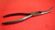 Rare Vintage ELLIOTT LUCAS Bent Needle Nose Pliers Ex-Military Long Nosed Pliers