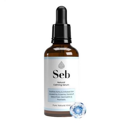 Seb Natural Calming Serum, schnell einziehende, erfrischende, beruhigende Tropfe