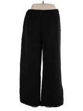Unbranded Women Black Track Pants 1X Plus