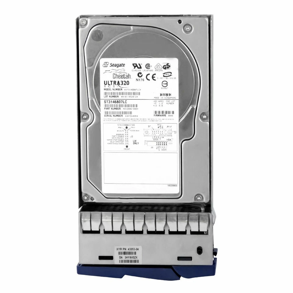 Hard Drive SGI 013-3809-002 146GB 10000U/Min 8MB SCSI U320 43053-04 3.5'' Inch - Image 2 of 3