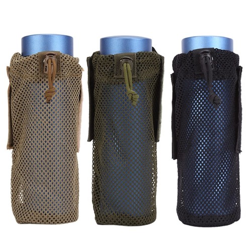 Mesh Water Bottle Holder Breathable Nylon Water Kettle Storage Lightweight