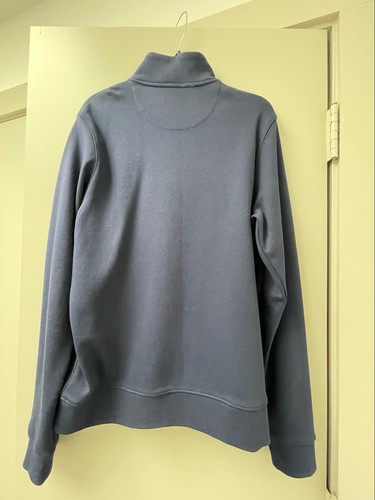 Boys Vineyard Vines 1/4 Zip Classic Pullover Sweater Size Large 16 Whale Logo - Picture 2 of 3