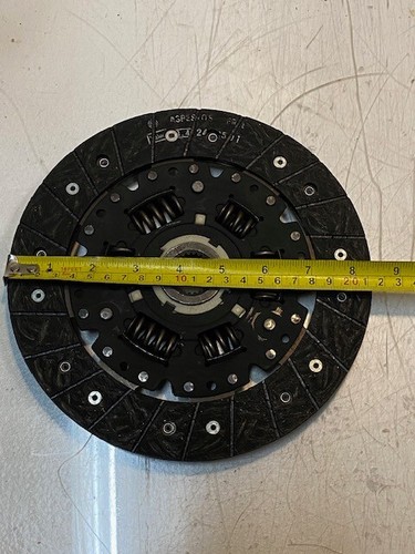 Valeo Clutch Friction Disc Asbestos 3.4 | 25mm Bore | 8-3/8" Diameter - Picture 6 of 8