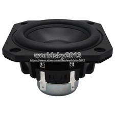 1pcs 3" inch 4/8Ohm 25W Hi-Fi Full Range Driver Audio Speaker Stereo Loudspeaker