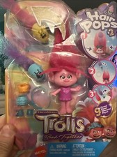 Dreamworks Trolls Band Together Small Poppy Doll  Hair Pops Accessories Fun Toy