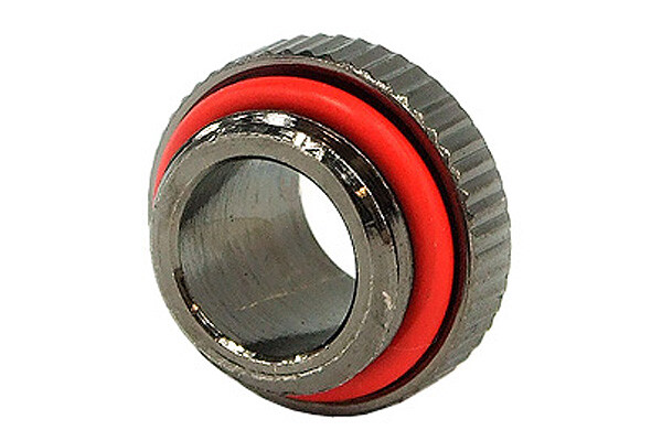 Doppelnippel G1/4 Ag Auf G1/4 Ag Mit O-Ring - Black Nickel-image