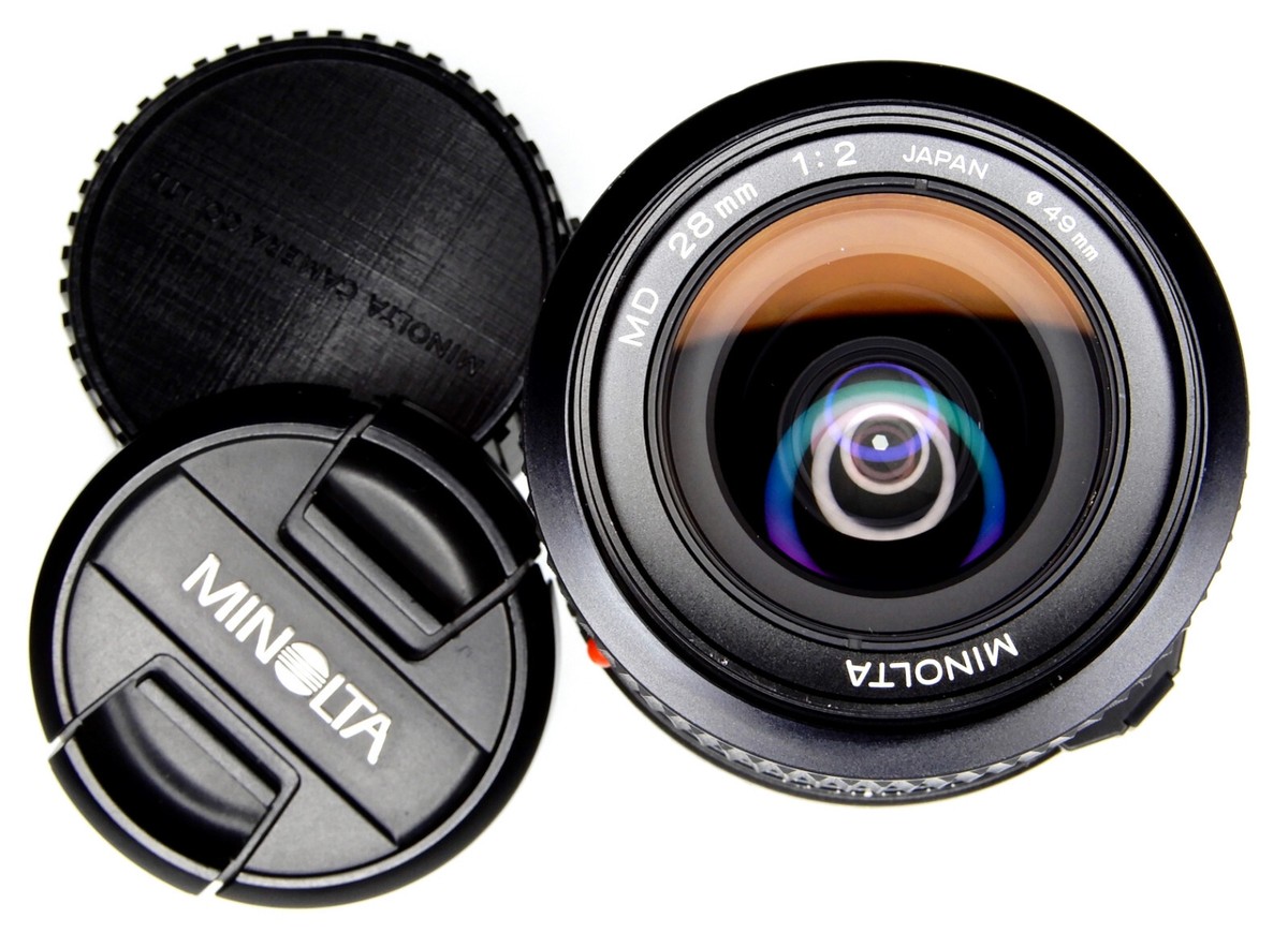 Minolta MD 28mm f2 #1102218 .. Minty | eBay Minolta MD 28mm f2 #1102218 .. Minty | eBay
