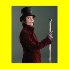 Johnny Depp - Charlie & The Chocolate Factory - 8x10 Photo Printed at a Lab.