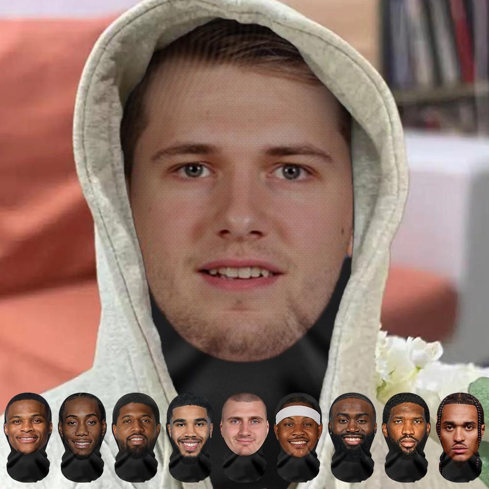 Cosplay Headwear  Fashion 3D Printed Mask Elastic Mesh  Full Face