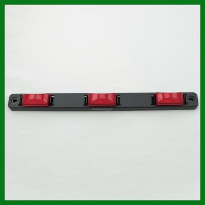 Red 3 Incandescent Marker Lights Combination Clearance ID Bar for Trailers