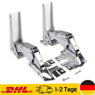 MARKENLOS 2x für BOSCH SIEMENS Miele Scharnier Türscharnier Kühlschrank Hettich 00481147