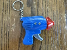 Vintage Ray Gun Keychain Basic Fun 1999