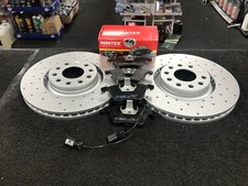 PASTIGLIE DISCHI FRENO ANTERIORI AUDI A4 B7 2.0TFSI QUATTRO SPECIAL EDITION CROSS FORATE 