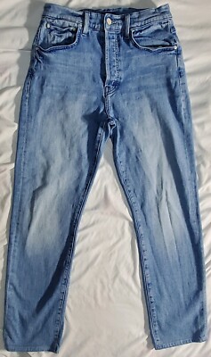 MOTHER Women s High Waisted Hiker Hover Jean in Herbal Remedy Size 29 Inseam 27