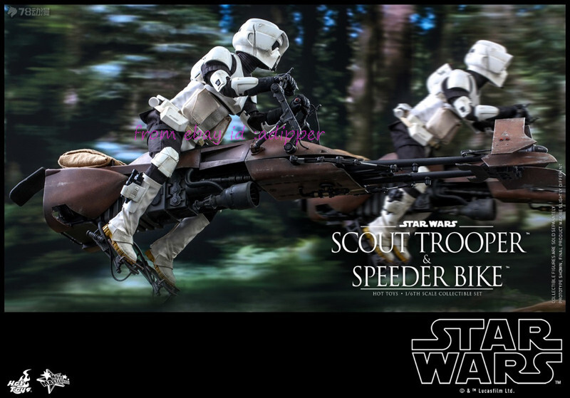 Hot Toys 1/6 Mms612 Star Wars: Return Of The Jedi Scout Trooper