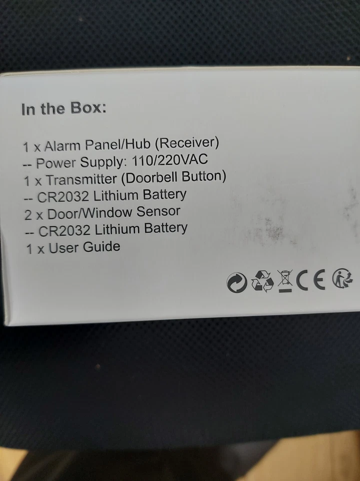 CPVAN CP7 HOME SECURITY ALARM SYSTEM DOOR/WINDOW SENSOR ANDROID/IOS WIFI - Image 4 of 4